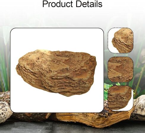 ديكينز الحجر الاصطناعي ، ديكور الصخور المناظر الطبيعية ، الحجر الخفيف الوزن والواقعية من الحجر المائي لحدائق الحوض في الحديقة زخرفة شرفة الفناء ، نمط D 35x22x28cm in Kuwait