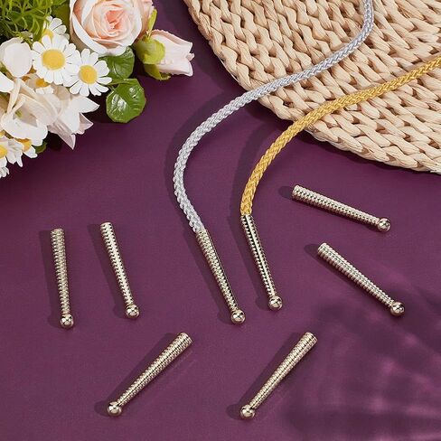 12pcs البلاتين بولو TIP TIP Bolo Cap Cap استبدال 7 مم من سبيكة الأطراف الأطراف الأطراف CAPS Bolos TIE Supplies Prespons in Kuwait