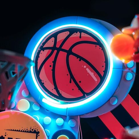 إضاءة LED متوافقة مع Lego 43021 Nike Dunk Trickshot ، مجموعة الضوء المتوافقة مع Lego Nike Dunk Trickshot 43021 ، غير متضمن النموذج in Saudi Arabia