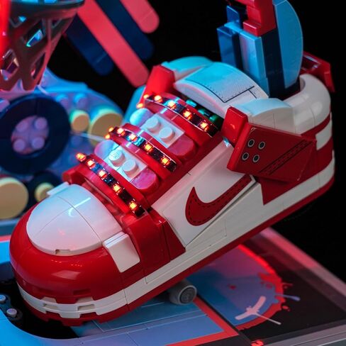 إضاءة LED متوافقة مع Lego 43021 Nike Dunk Trickshot ، مجموعة الضوء المتوافقة مع Lego Nike Dunk Trickshot 43021 ، غير متضمن النموذج in Saudi Arabia