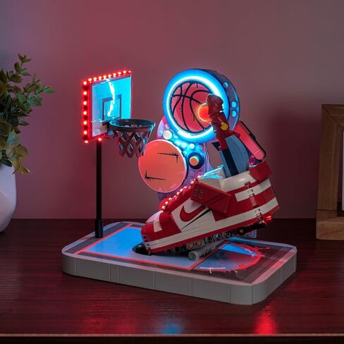 إضاءة LED متوافقة مع Lego 43021 Nike Dunk Trickshot ، مجموعة الضوء المتوافقة مع Lego Nike Dunk Trickshot 43021 ، غير متضمن النموذج in Saudi Arabia