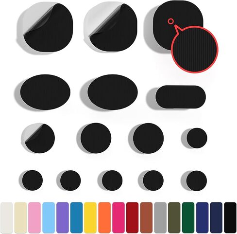 45pcs تصحيح النايلون تصحيح ذاتي التصحيح النسيج قبل قطع السترة لأسفل تصحيحات إصلاح سترة لسترات البطيخ العنيف البوليستر مقاوم للماء تصحيح خيمة خفيفة الوزن لحقيبة الملابس （أسود） in Kuwait