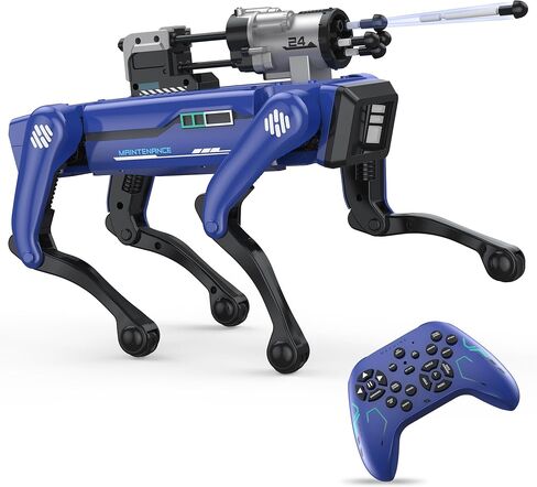 لعبة Smart Robot Dog - ألعاب STEM التفاعلية مع التحكم الصوتي والتحكم عن بعد ، و 30+ إجراءات نابضة بالحياة ، واللعب القابل للبرمجة ، ومدى 25 متر ، ودائم وآمن - أفضل هدية للأطفال 6-12 in Kuwait