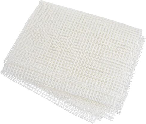 Doitool DIY Mesh Latch Hook Making Canvas Tapestry Mesh للحرف اليدوية مواد صياغة متينة وعملية للوقايات in Saudi Arabia