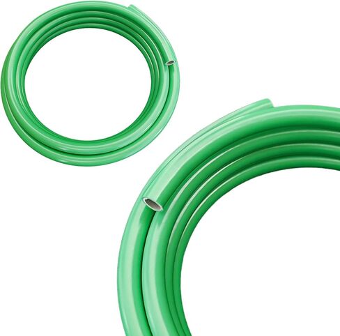 أنبوب PVC المرن 16 قدم ، قطره 16 مم - أنبوب مرن ، للزهور المزيفة ، أقواس البالون ، الحرف اليدوية ، ديكور الزفاف ، المشاريع التعليمية للأطفال ودعائم تأثيري. (أخضر ، 16 قدمًا) in Kuwait