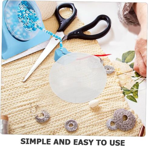 HOMSFOU Beading Spinner Bowl for Electric Beading Device Efficient Jewelry Making Tool for Bracelets Necklaces and DIY Crafts Durable Plastic Design for Easy Bead Stringing in Saudi Arabia