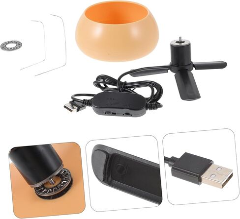 UonlyTech 1SET USB electric bead spinner أداة صياغة الديكور مع الإبرة لمجوهرات DIY صنع حبة سريعة فعالة لمحبي الحرفية in Kuwait
