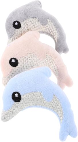 3pcs Plush Toys Interactive Soft Chew Indoor Cats and Kittens Fun and Stimulating Playtime in Saudi Arabia