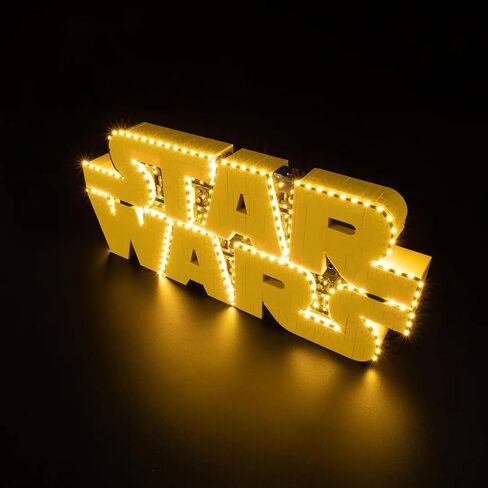 Light Kit for Lego 75407 Brick-Built Star Wars Logo, Compatible with Star Wars Set (Not Include Model, Lighting Kit Only) in Saudi Arabia