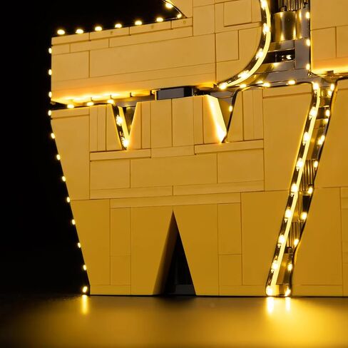 Light Kit for Lego 75407 Brick-Built Star Wars Logo, Compatible with Star Wars Set (Not Include Model, Lighting Kit Only) in Saudi Arabia