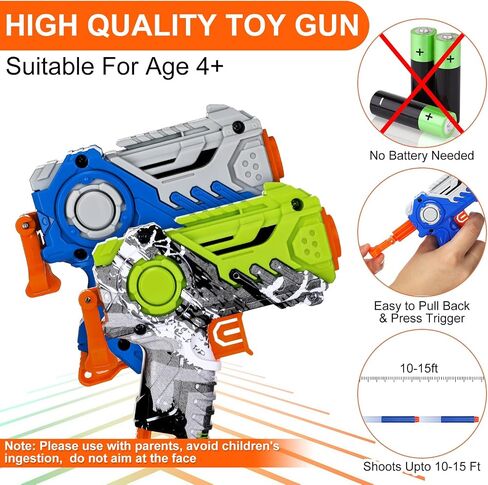 12 مجموعة من اللوازم الأسلحة التكتيكية المتوافقة مع مجموعة NERF Party Taffic Kit شملت مدافع ألعاب صغيرة ، 120 رصاصة رغوة ، نظارات أمان ، فرقة حزام الرسغ ، أقنعة الوجه هدية عيد ميلاد للبنين in Saudi Arabia
