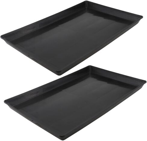 Yardwe 2pcs Pet Piss pet poop cage tray tray dog ​​crate bottry tresh replication presentory presentory treshy for dog cages rack for rabbit cage tron in Kuwait