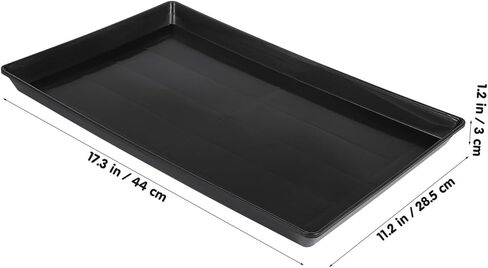 Milisten 2Pcs Bird Toilet Pan Durable Leakproof Bird Cage Bottom Tray Dog Crate Holder for Easy Cleanup Odor Resistant Bunny Potty Tray in Saudi Arabia