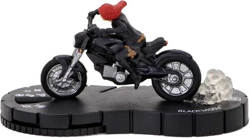 Wizkids Marvel Heroclix: Black Widow Movie - أسود أرملة مع دراجة نارية in Saudi Arabia