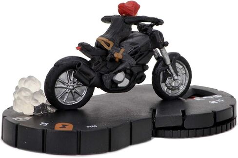 Wizkids Marvel Heroclix: Black Widow Movie - أسود أرملة مع دراجة نارية in Saudi Arabia
