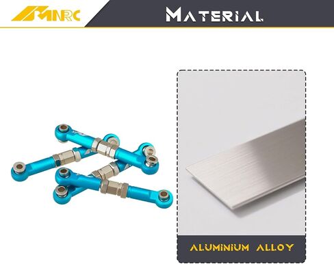 4pcs alum leum stering turnbuckles camber tie tie rol inticage for hypergo 1/16 h16bm h16pl h16gt h16dr16209 in Saudi Arabia