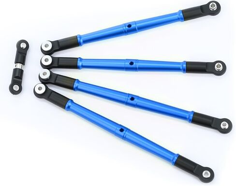 ألومنيوم سبيكة التوجيه ROD ROD TURNBUCKLES TINGROM RODS ترقية أجزاء لأرما 1/8 KRATON Outcast Talion 6S BLX (أحمر) in Saudi Arabia