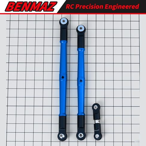 ألومنيوم سبيكة التوجيه ROD ROD TURNBUCKLES TINGROM RODS ترقية أجزاء لأرما 1/8 KRATON Outcast Talion 6S BLX (أحمر) in Saudi Arabia