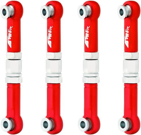 4pcs alum leum stering turnbuckles camber tie tie rol inticage for hypergo 1/16 h16bm h16pl h16gt h16dr16209 in Kuwait