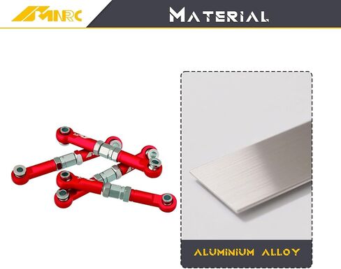 4pcs alum leum stering turnbuckles camber tie tie rol inticage for hypergo 1/16 h16bm h16pl h16gt h16dr16209 in Kuwait