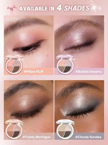 SHEGLAM Daydreamer Mini Palette 4 Colors Eyeshadow Palette - Pillow Fluff in Kuwait