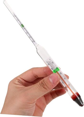 1Set Salinity Hydrometer for Aquarium Accurate Water Density Lightweight Glass Test Tool for Saltwater Easy to Use for Fish Tanks and Swimming Pools in Saudi Arabia
