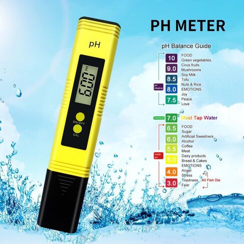LCD Digital Electric PH Meter Tester Pocket Hydroponics Aquarium Water Test in Saudi Arabia