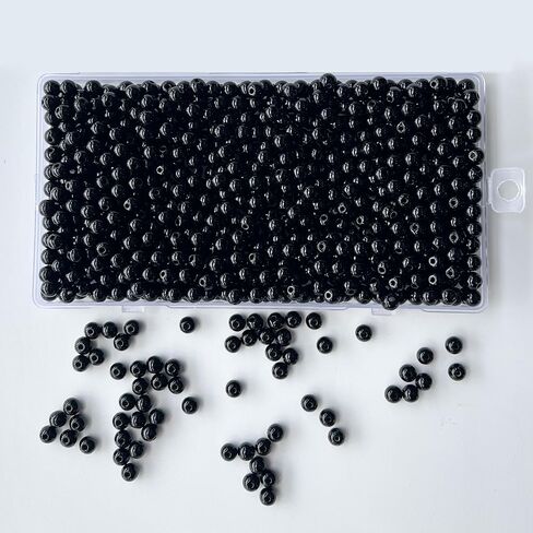 1225 PCS Ivory White 5 حبات لؤلؤة لحجم لمجوهرات صنع أدوات DIE DIY للأساور والأقراط والقلائد والكرات in Kuwait