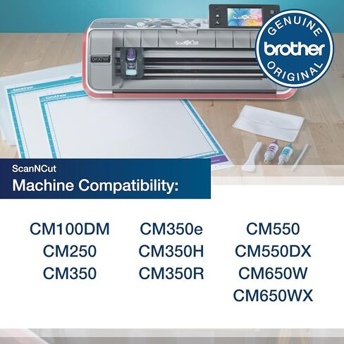 Brother ScanNCut Mat CAMATS12, 12" x 12" Scanning Mat, Non-Tack to Convert Materials into Custom Designs ( Packaging May Vary ) in Saudi Arabia