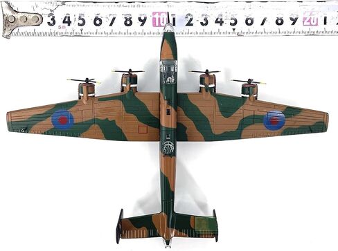 ZEZEFUFU 1:144 Alloy WWII United Kingdom Halifax B.Mk III Bomber Model Aviation Science Exhibition Model new1 in Saudi Arabia