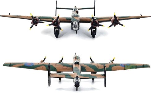ZEZEFUFU 1:144 Alloy WWII United Kingdom Halifax B.Mk III Bomber Model Aviation Science Exhibition Model new1 in Saudi Arabia