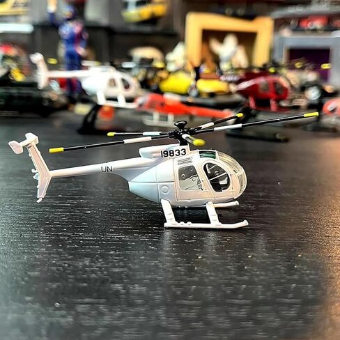 Zezefufu 1: 100 سبيكة US Army MH-6 Little Bird Helicopter نموذج علوم الطيران in Saudi Arabia