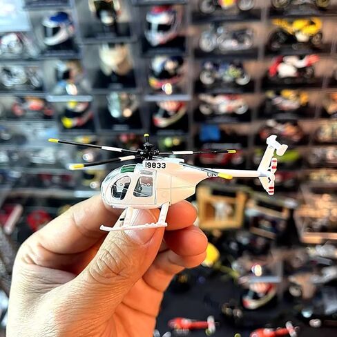 Zezefufu 1: 100 سبيكة US Army MH-6 Little Bird Helicopter نموذج علوم الطيران in Saudi Arabia