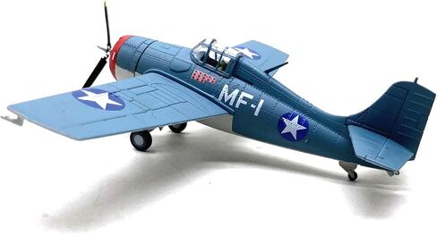 Dagijird Simulation Alloy Aircraft Model 1:72 Alwii WWII US Navy F4F Wildcat Fighter Model in Kuwait