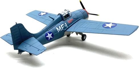 Dagijird Simulation Alloy Aircraft Model 1:72 Alwii WWII US Navy F4F Wildcat Fighter Model in Kuwait