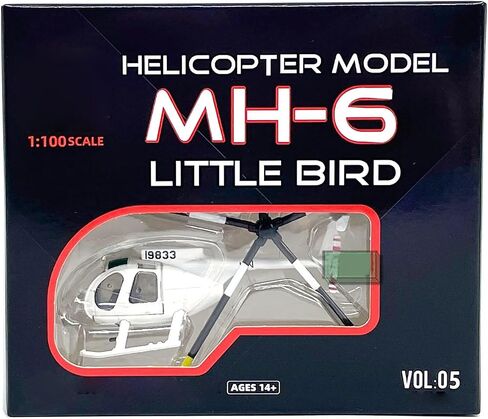 Zezefufu 1: 100 سبيكة US Army MH-6 Little Bird Helicopter Model Model Model New New in Saudi Arabia
