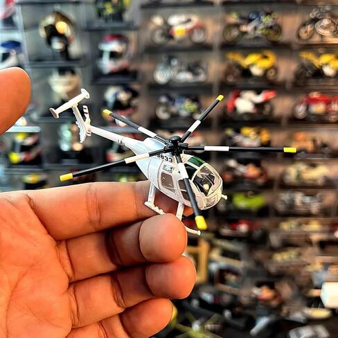 Zezefufu 1: 100 سبيكة US Army MH-6 Little Bird Helicopter Model Model Model New New in Saudi Arabia