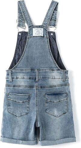 KIDSCOOL SPACE Girls Shorts,Baby Little Girls Stretchy Denim Slim Summer Shortalls in Saudi Arabia