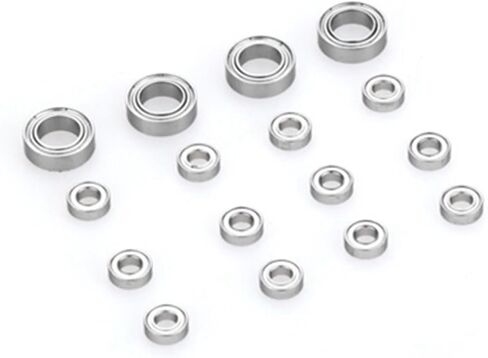 Compatible with WPL C14 C24 B36 for MN D90 for MN99S RC Car Spare Parts Upgrade Accessories 16PCS Steel Bearing 3X6X2mm 6X10X3mm RC Repair Parts in Saudi Arabia