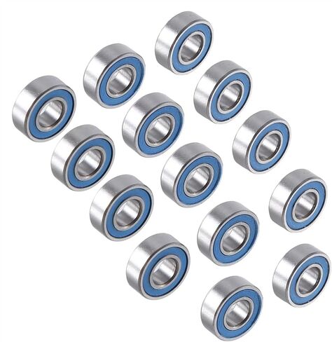 Compatible with Tamiya DT-02 DT-03 DT02 DT03 RC Car Upgrade Parts Accessories 14 Pcs Sealed Bearing Kit RC Repair Parts in Saudi Arabia