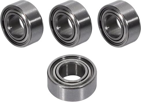 Compatible with JLB for Racing for Cheetah 1/10 Brushless RC Car Parts Accessories 4 Pcs Ball Bearing(5X10X4MM) BE002 RC Repair Parts in Saudi Arabia