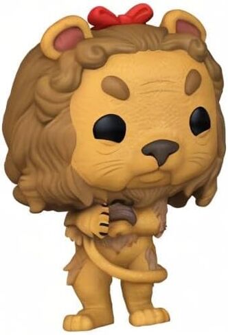فونكو بوب! الأفلام: The Wizard of Oz - Cowardly Lion - 1/6 احتمالات لمطاردة مطاردة نادرة - معدنية - شخصية فينيل قابلة للتحصيل - فكرة الهدية - البضائع الرسمية - للأطفال والكبار - مشجعي الأفلام in Saudi Arabia