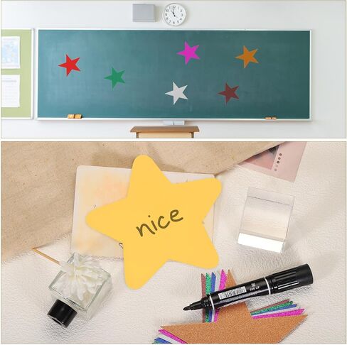 MECCANIXITY 60 Pack Round Cutouts Paper Bulletin Board Decorations Multi-Color 3.4x3.4 for Teachers DIY Craft Chalkboard Wall Decoration in Saudi Arabia