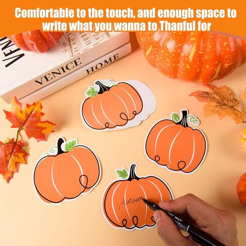 MixTeach 120 Pcs Pumpkin Cutouts Fall Pumpkin Paper Cut Outs 3.9" Autumn Pumpkin Die Cuts with Glue Points for Classroom Bulletin Board Decor Thanksgiving Events Harvest Dinner Party Supplies in Saudi Arabia