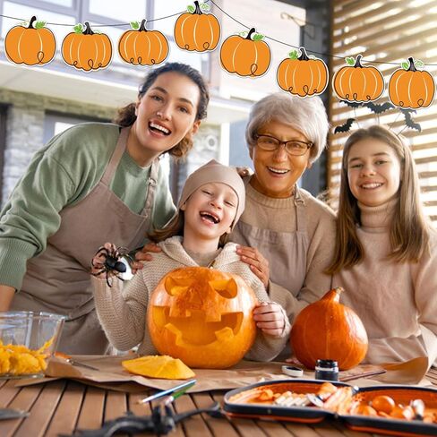 MixTeach 120 Pcs Pumpkin Cutouts Fall Pumpkin Paper Cut Outs 3.9" Autumn Pumpkin Die Cuts with Glue Points for Classroom Bulletin Board Decor Thanksgiving Events Harvest Dinner Party Supplies in Saudi Arabia