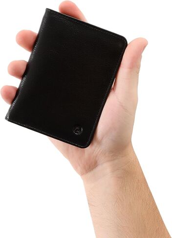Couro50 Front Pocket Minimalist Leather Slim Wallet RFID Blocking Small Size 620 (Coffee) in Saudi Arabia