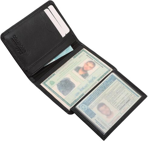 Couro50 Front Pocket Minimalist Leather Slim Wallet RFID Blocking Small Size 620 (Coffee) in Saudi Arabia