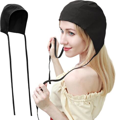 قبعة نسائية من العصور الوسطى، قبعة كولونيال بايونير، قبعة حاج فيكتورية، زي لعيد الميلاد in Kuwait