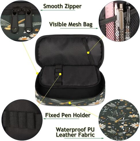 Pardick 3D Lion Pencil Case，Big Capacity Pencil Pouch Coin Pouch Stationery Organizer For Teen School in Saudi Arabia