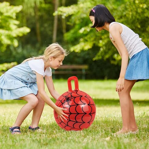 Spider Hopper Ball, 15-Inch Bouncy Balls for Kids, Games & Parties, Inflatable Jumping Toys for Boy Toys & Girls Toys in Kuwait